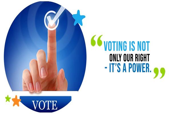 Voting is Not only a Right but It’s a Power !